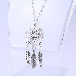 Dreamcatcher Long Sweater Necklace